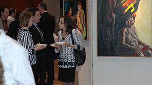 Guests at Colours of a Woman show, Ottawa City Hall, 2013